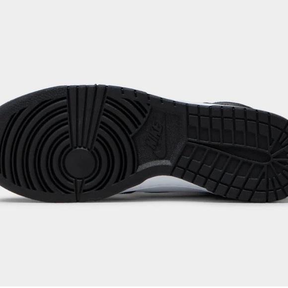 NIKE DUNK HIGH RETRO WHITE / BLACK - TOTAL ORANGE - Picture 3 of 4